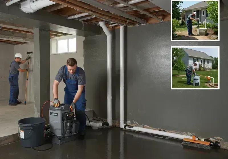 Basement Waterproofing and Flood Prevention process in Saint Clair County, IL